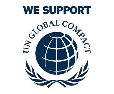 We support UN GLOBAL COMPACT
